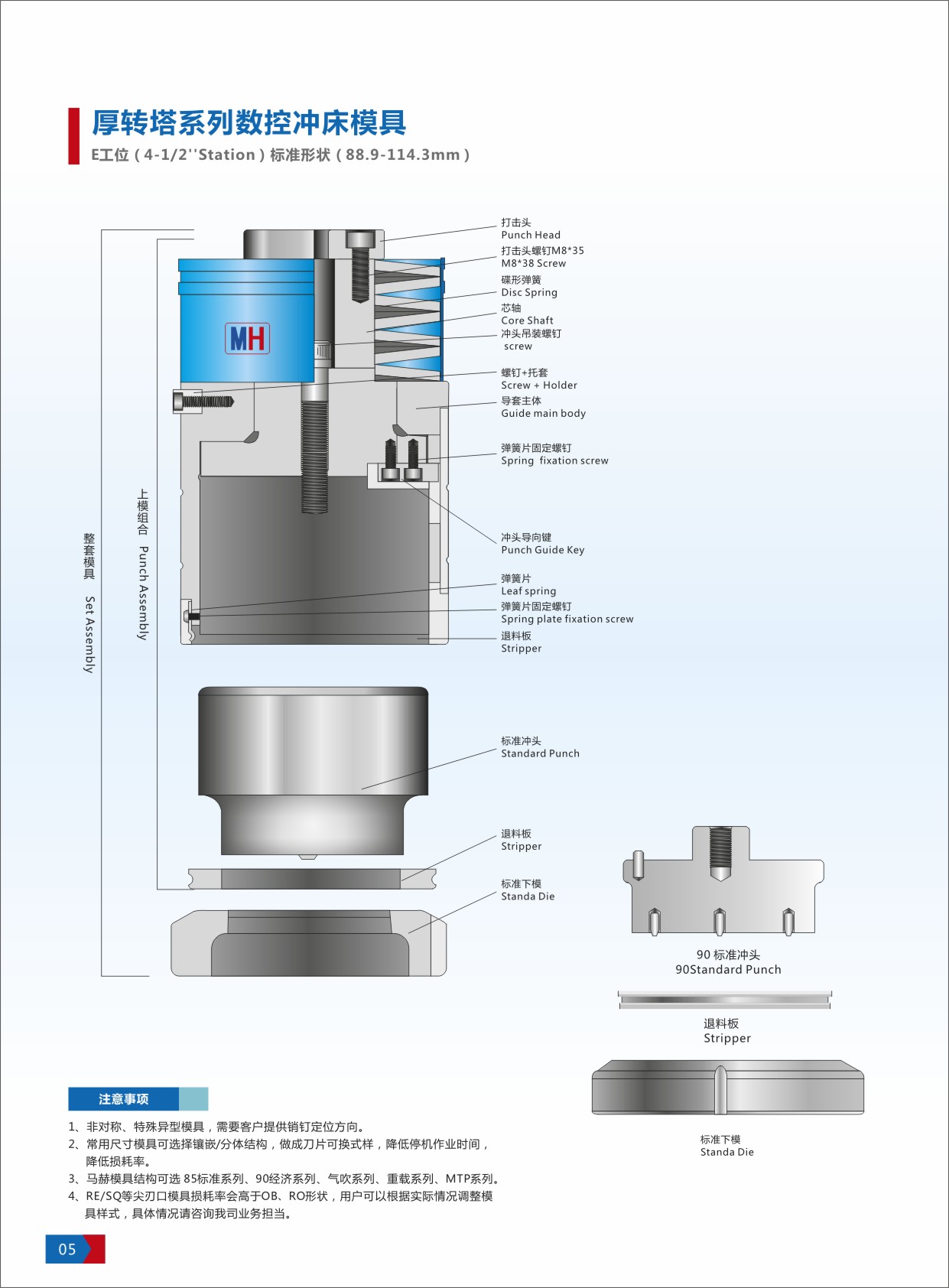 E工位 數(shù)控轉(zhuǎn)塔沖床模具，廣東數(shù)控沖床