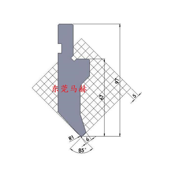 折彎?rùn)C(jī)模具 M85-2