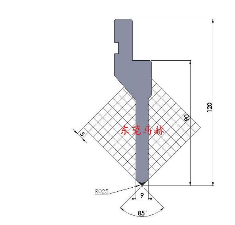 折彎?rùn)C(jī)模具 M85-04