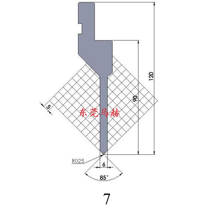 折彎?rùn)C(jī)模具M(jìn)85-08