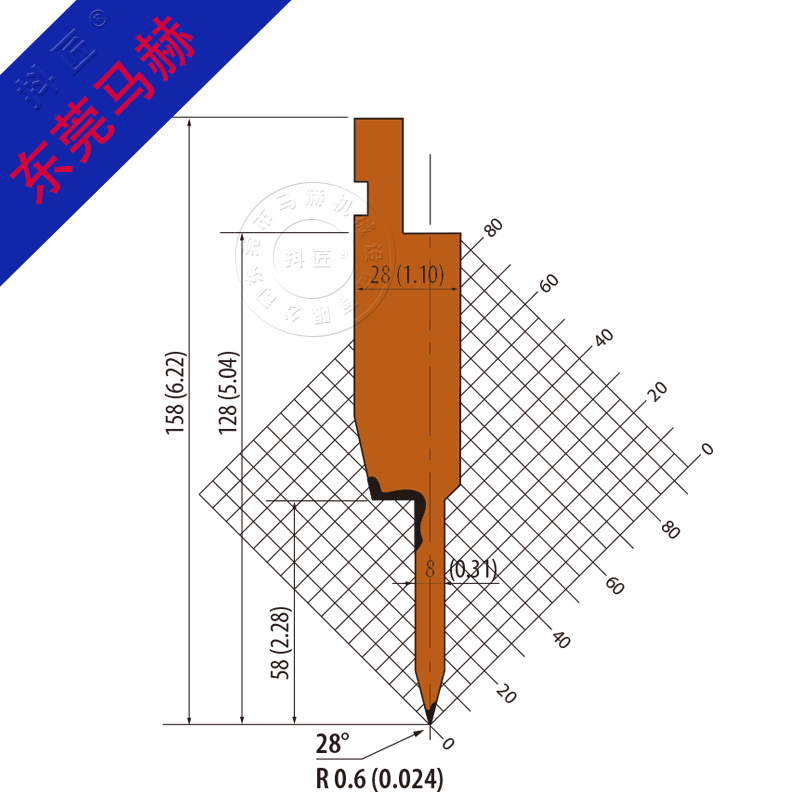 折彎?rùn)C(jī)模具M(jìn)H080410