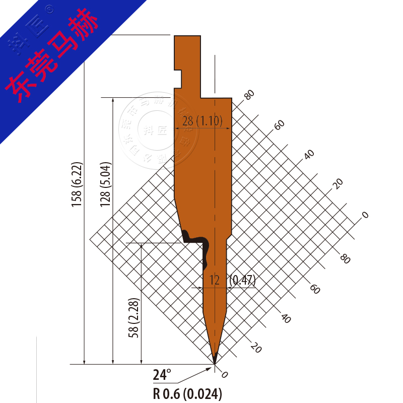 折彎機(jī)模具M(jìn)H080414