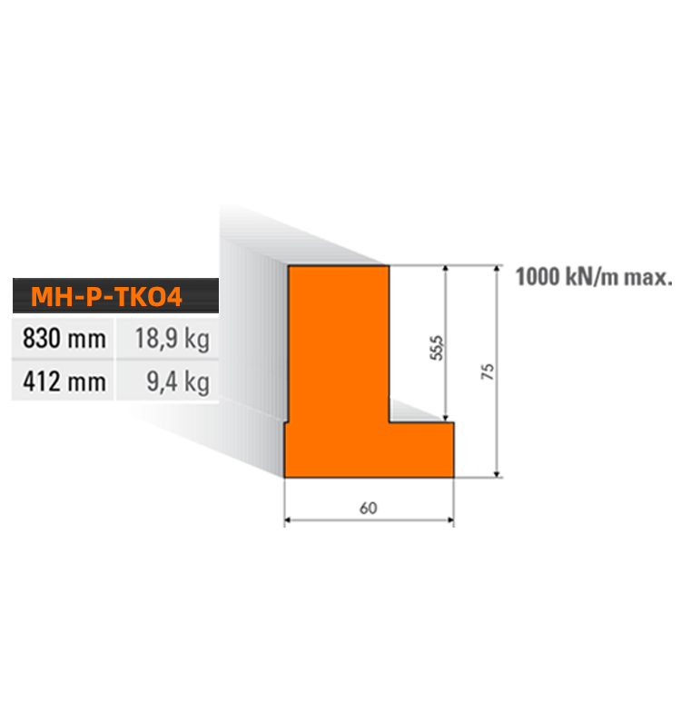 折彎機(jī)模具-底座MH23031009