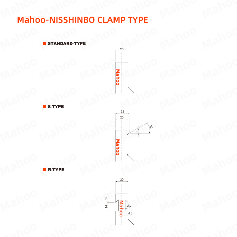 日清紡折彎?rùn)C(jī)模具- 裝夾