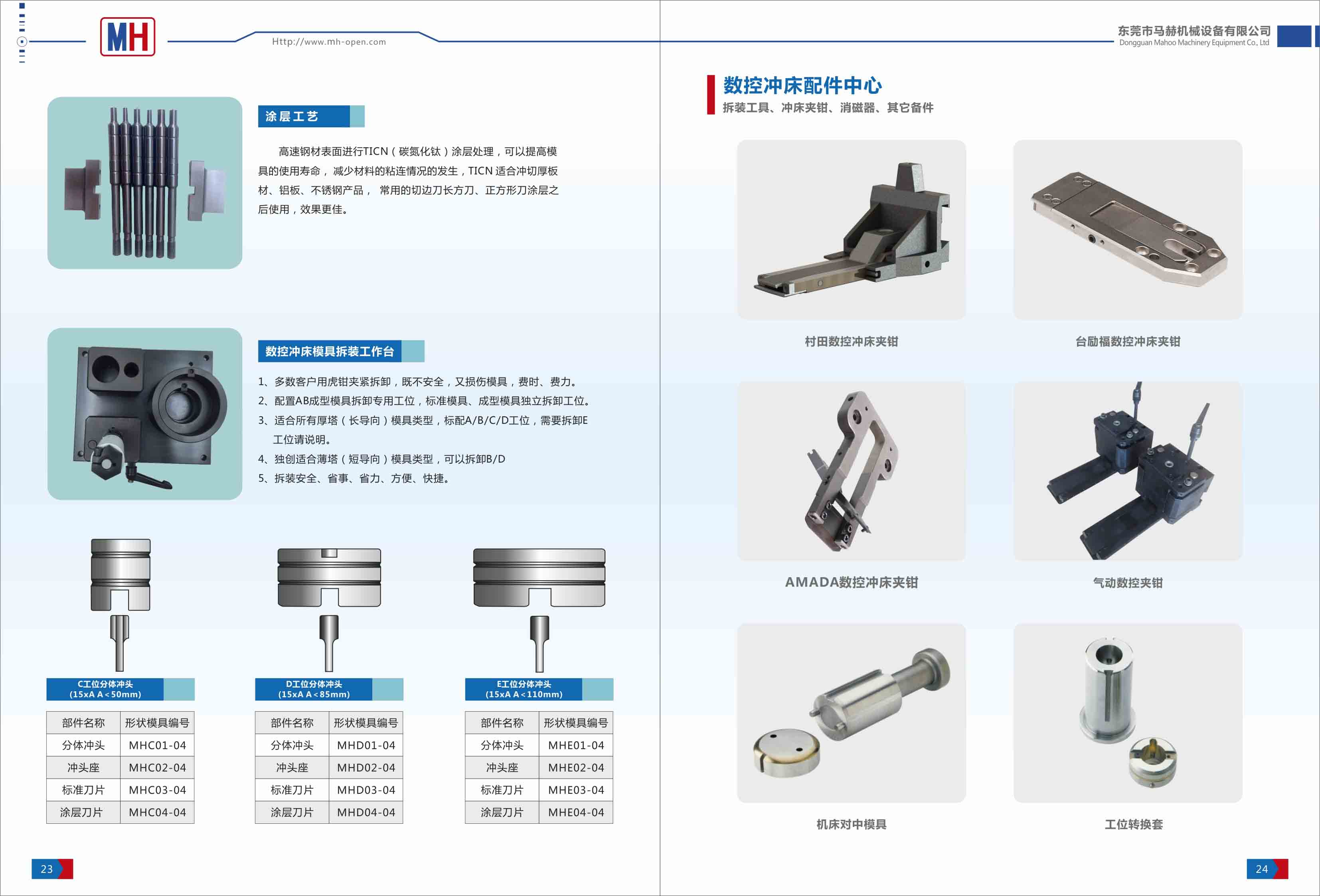 數(shù)控成型模具系列